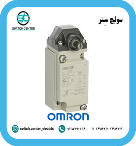 تصویر لیمیت سوئیچ دو باز دو بسته امرون مدل D4A-2501N با بدنه فلزی و چهار کنتاکت NO/NC مناسب برای کاربردهای صنعتی.