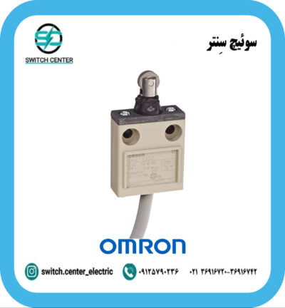 میکروسوئیچ کابل‌دار فشاری قرقره‌دار امرون مدل D4C-1332