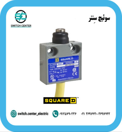 میکروسوئیچ کابل‌دار اسکواردی مدل 9007MS10S0300
